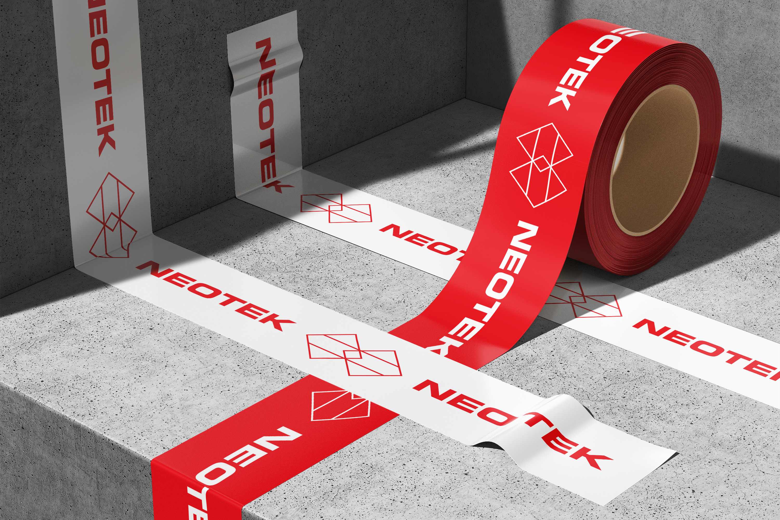 Neotek Packaging Tape design.