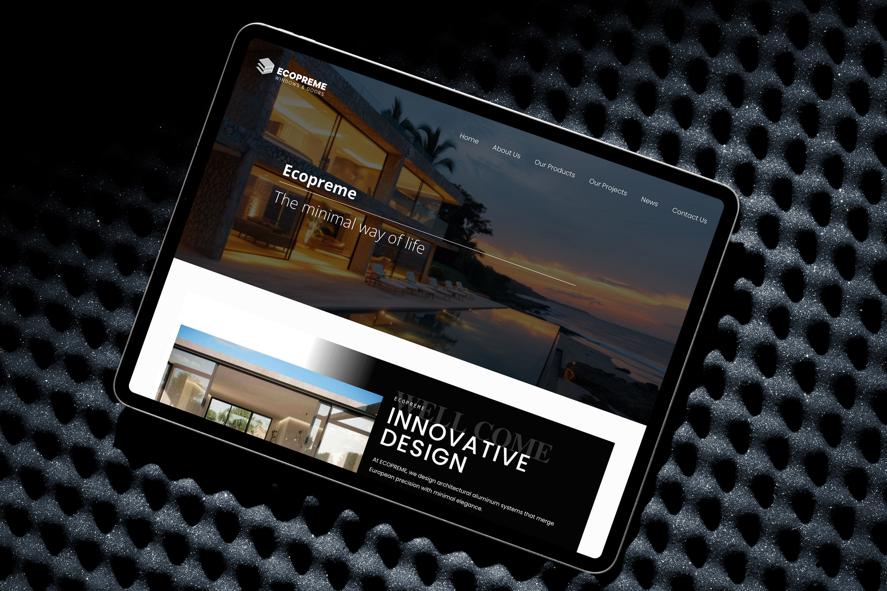 Ecopreme Windows & Doors Website design